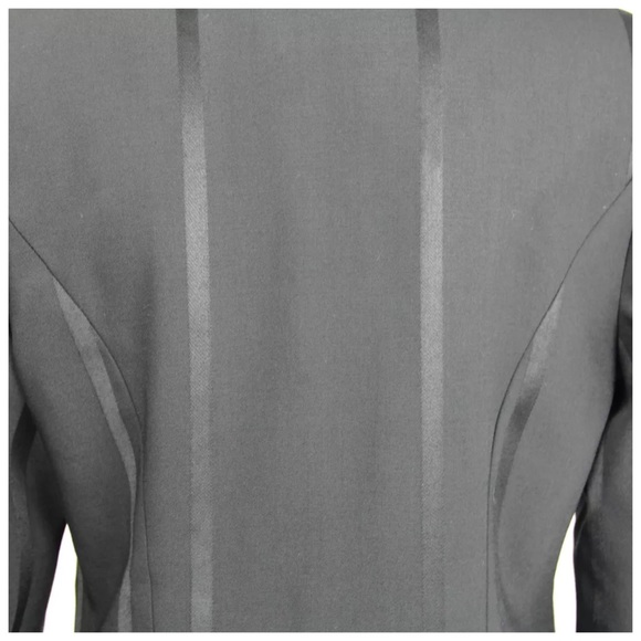 Di Vita Gorgeous Black Satin Trim Jacket - Picture 3 of 5